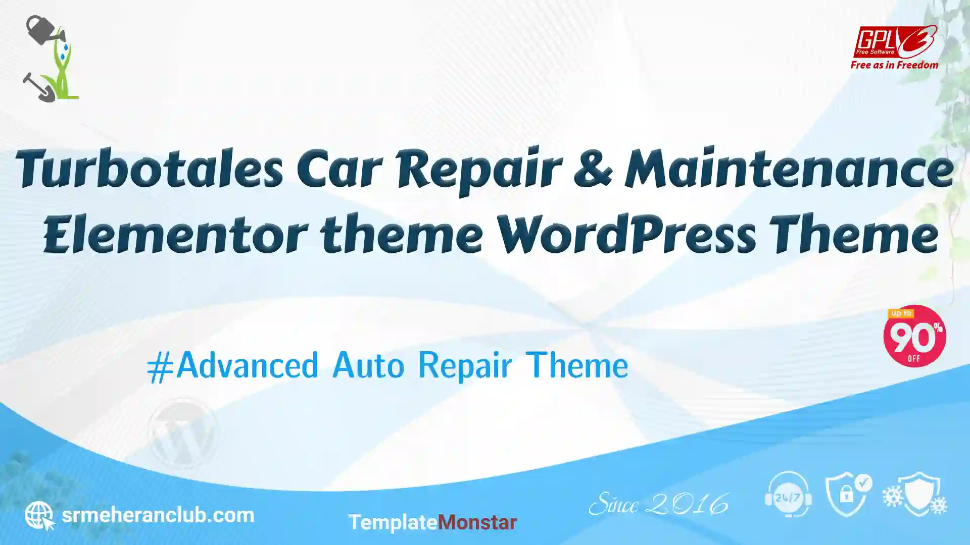 Turbotales Car Repair & Maintenance Elementor theme WordPress Theme — Theme by Templatemonster