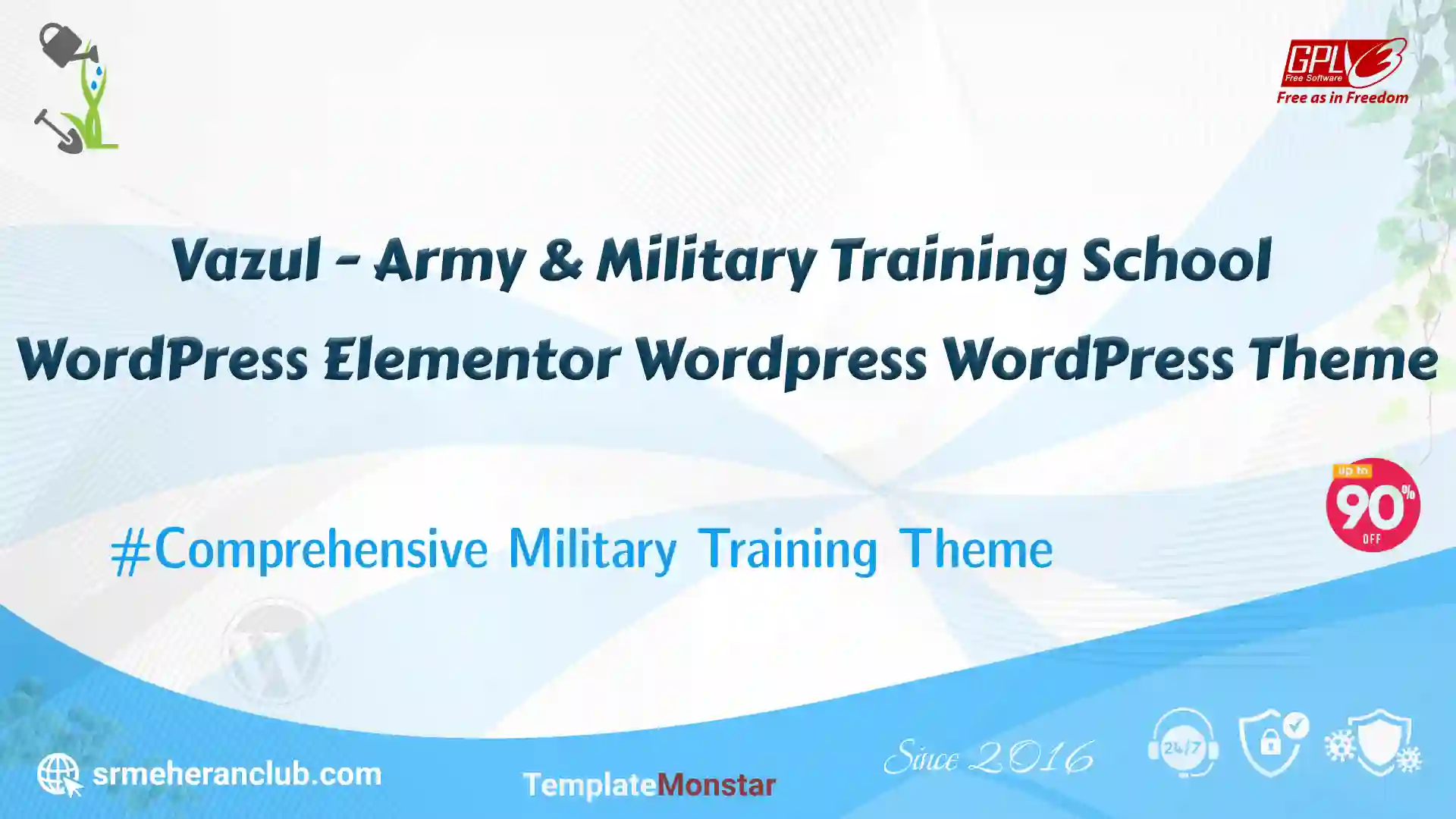 Vazul – Army & Military Training School WordPress Elementor WordPress WordPress Theme — Theme by Templatemonster