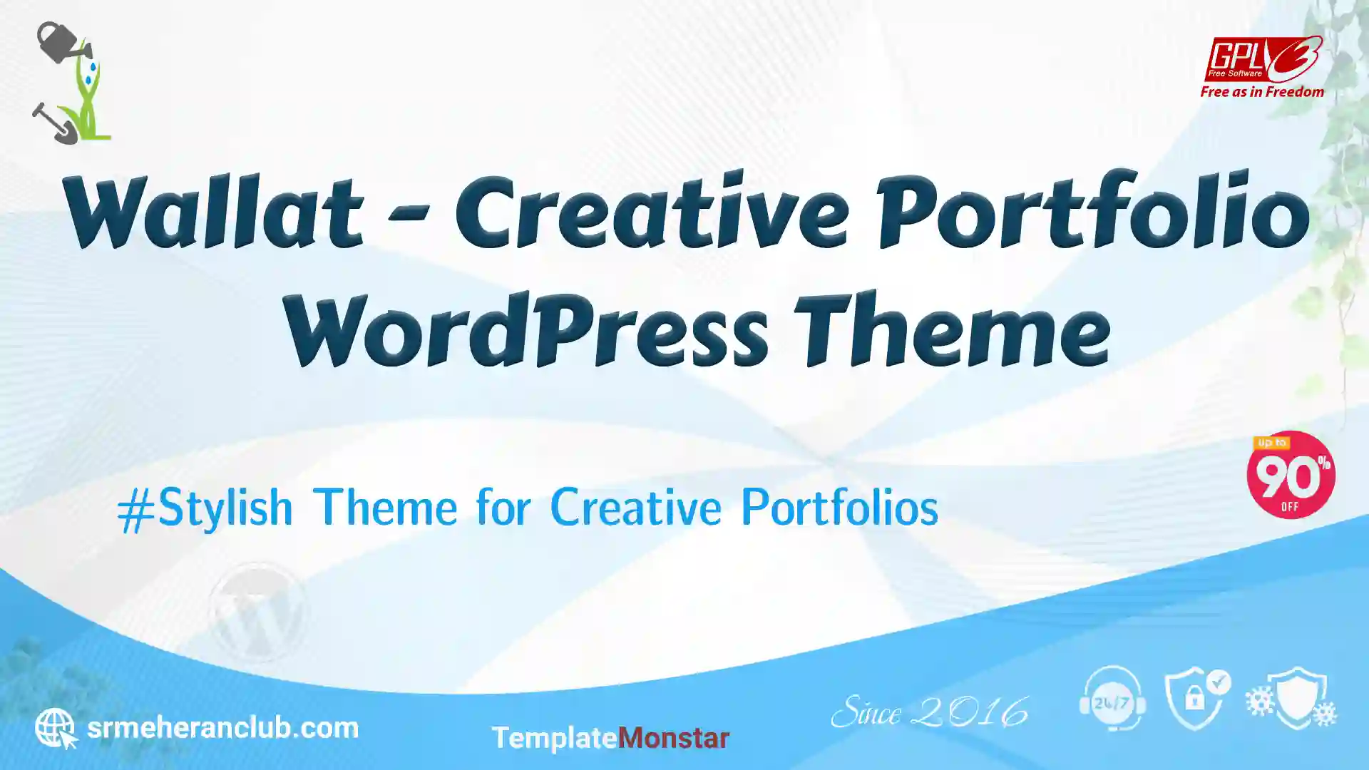Wallat – Creative Portfolio WordPress Theme — Theme by Templatemonster