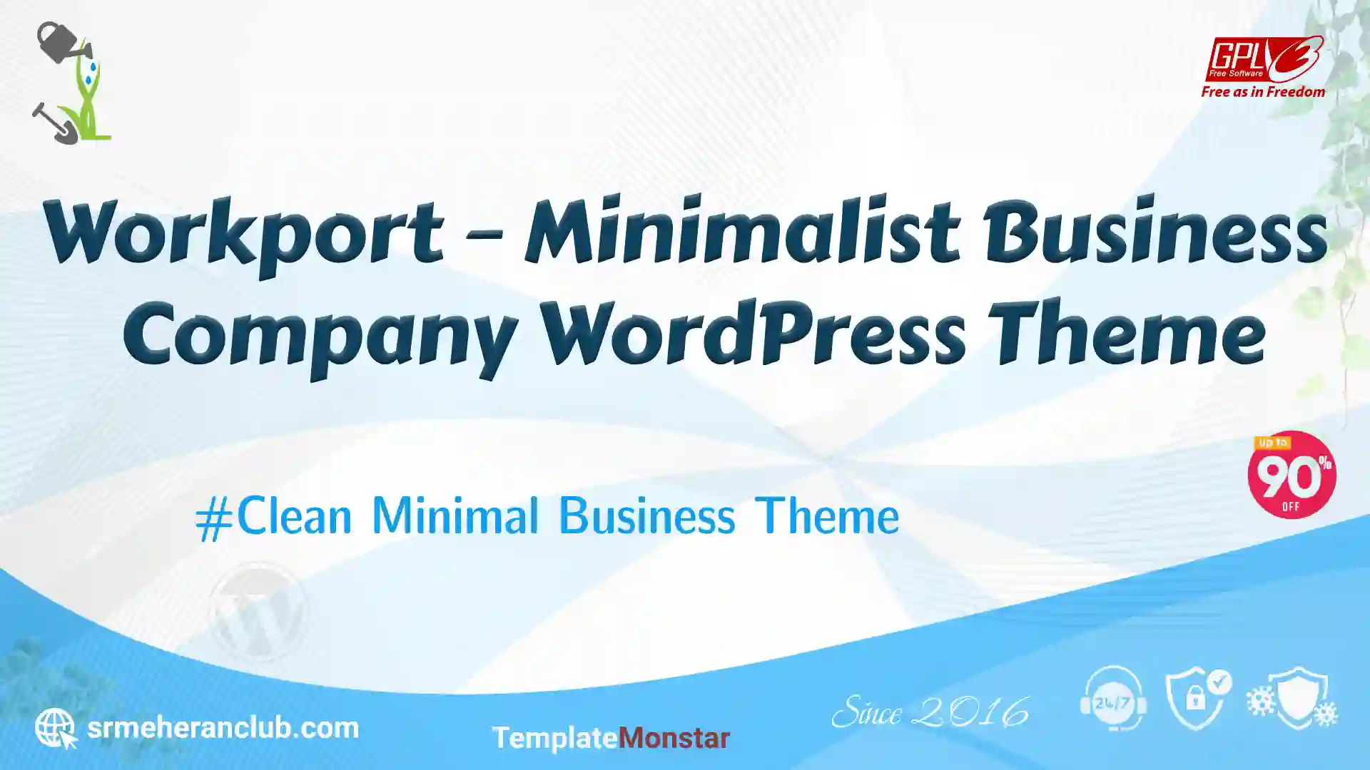 Workport – Minimalist Business Company WordPress Theme — Theme by Templatemonster