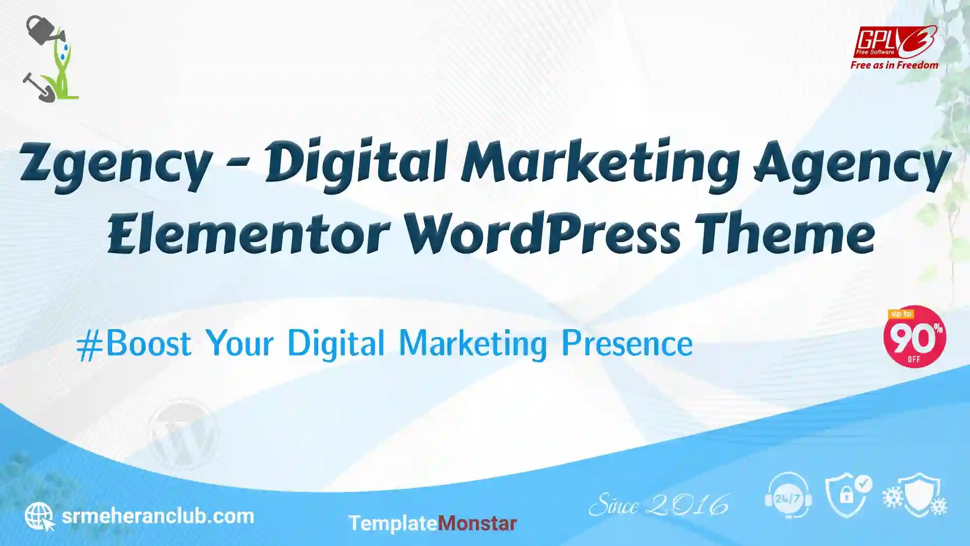 Zgency – Digital Marketing Agency Elementor WordPress Theme — Theme by Templatemonster