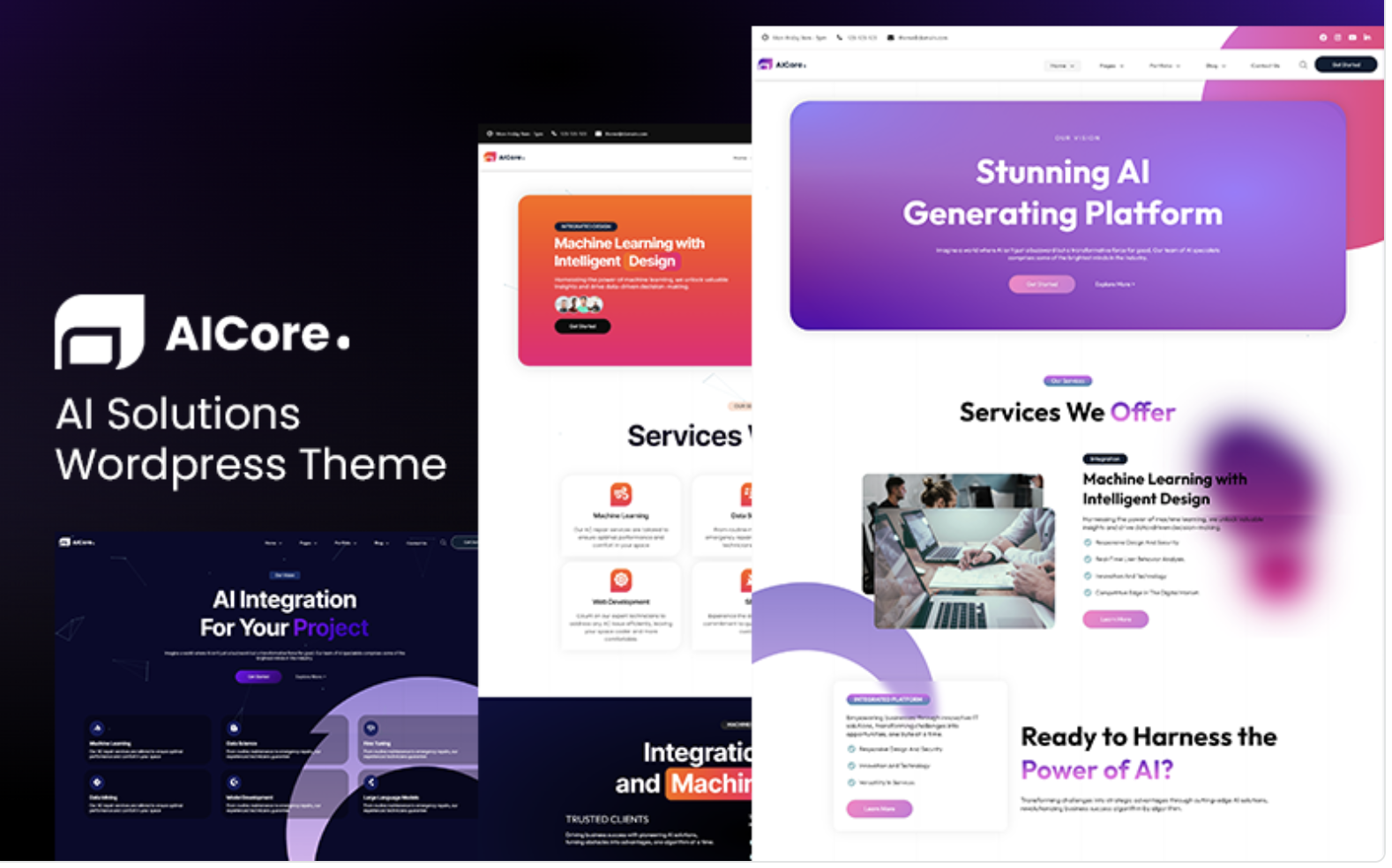 AICore - AI Solutions Wordpress Theme WordPress Theme