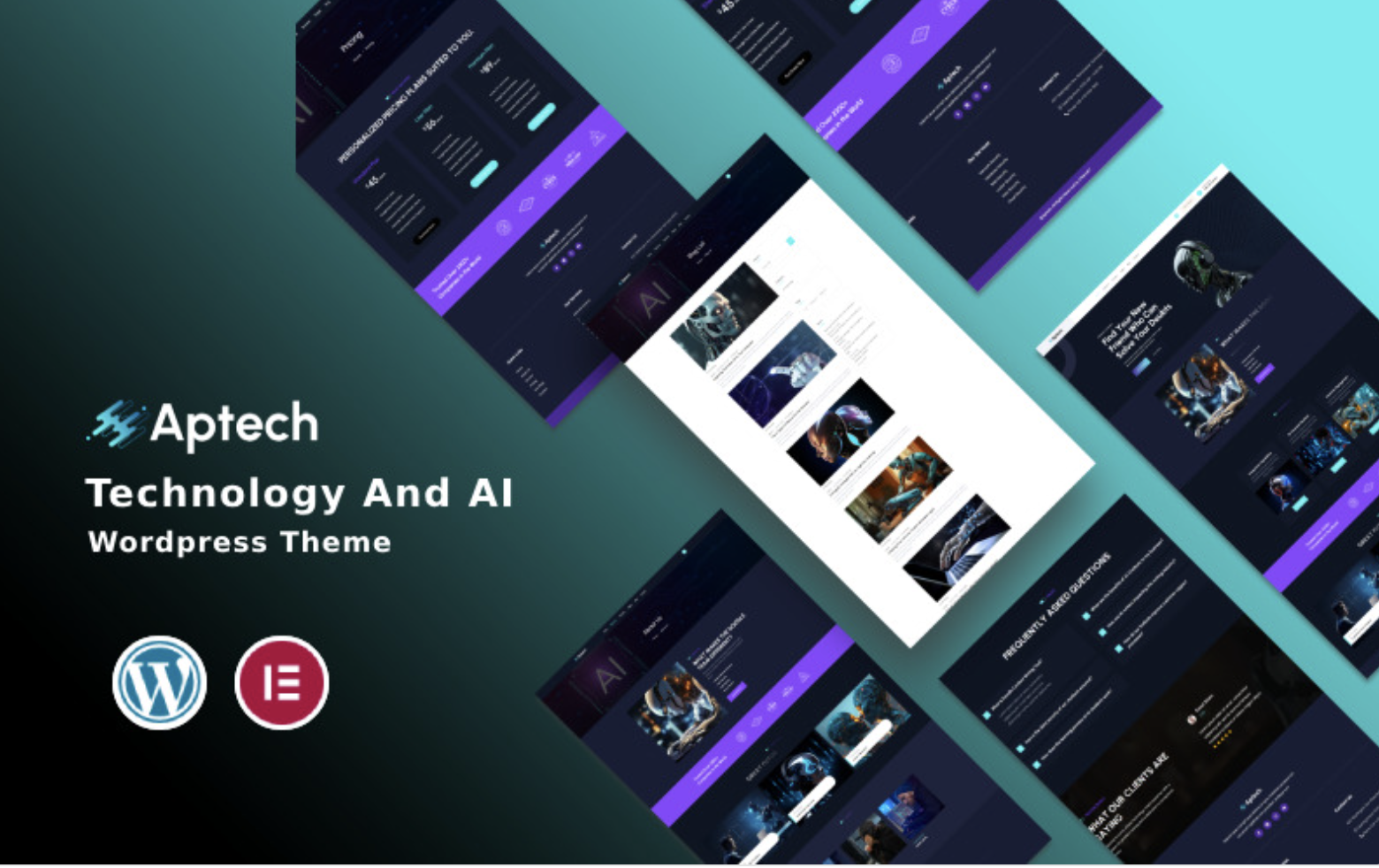 Aptech - Artificial Intelligence And Technology WordPress Theme