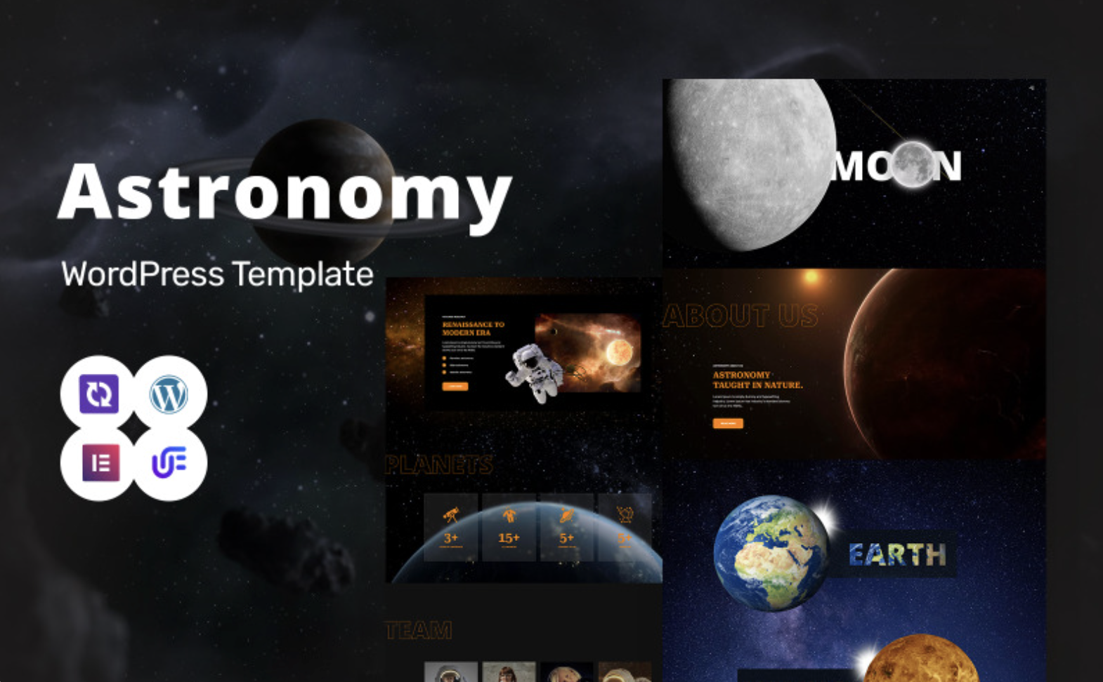 Astronomy - Astronomy Multipurpose WordPress Elementor Theme WordPress Theme