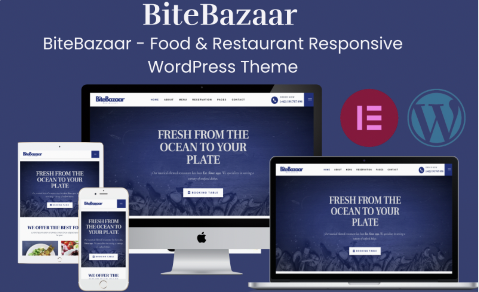 BiteBazaar - Food & Restaurant Responsive WordPress Theme
