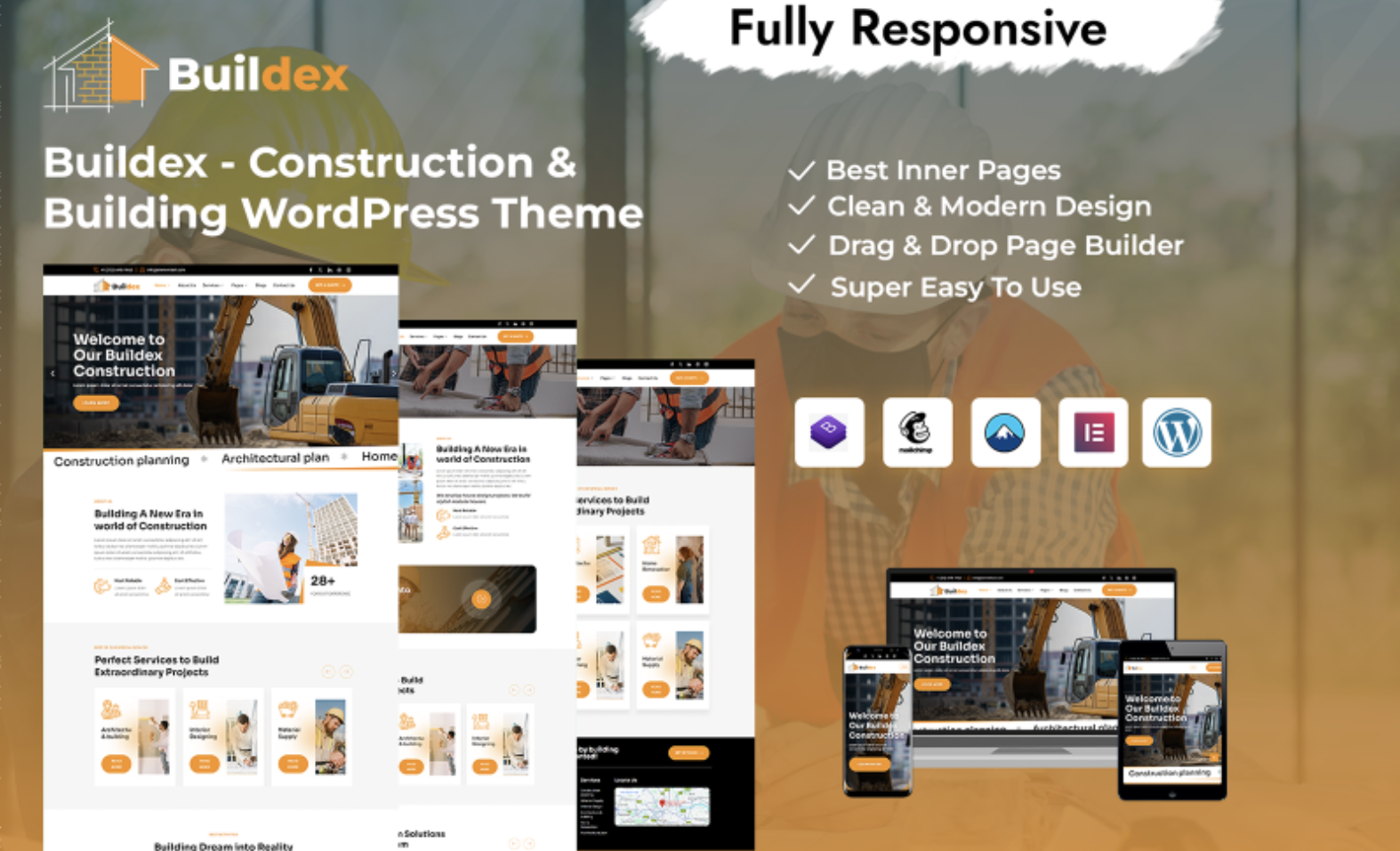 Buildex - Construction & Building WordPress Theme