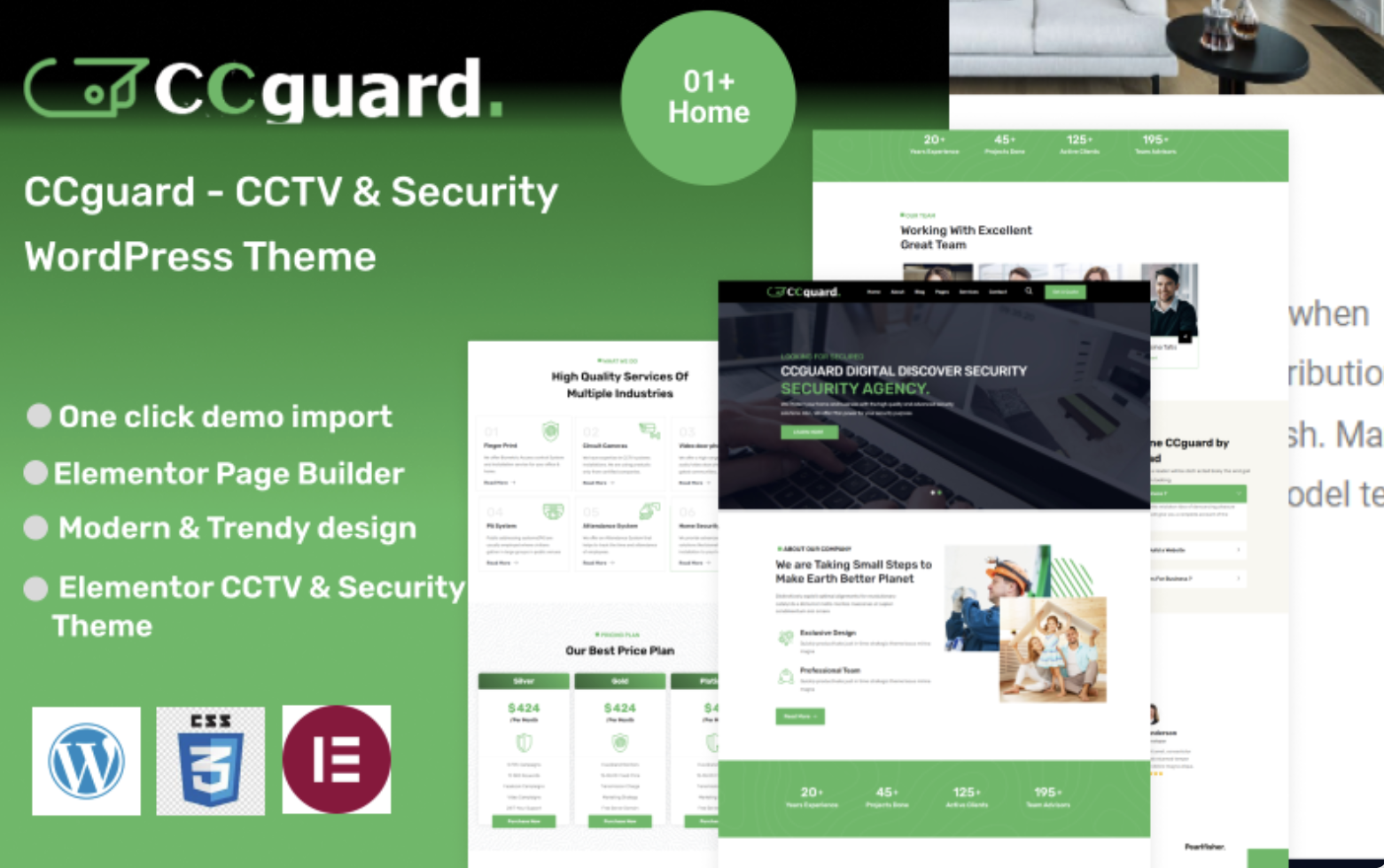 ccguard - CCTV & Security WordPress Theme