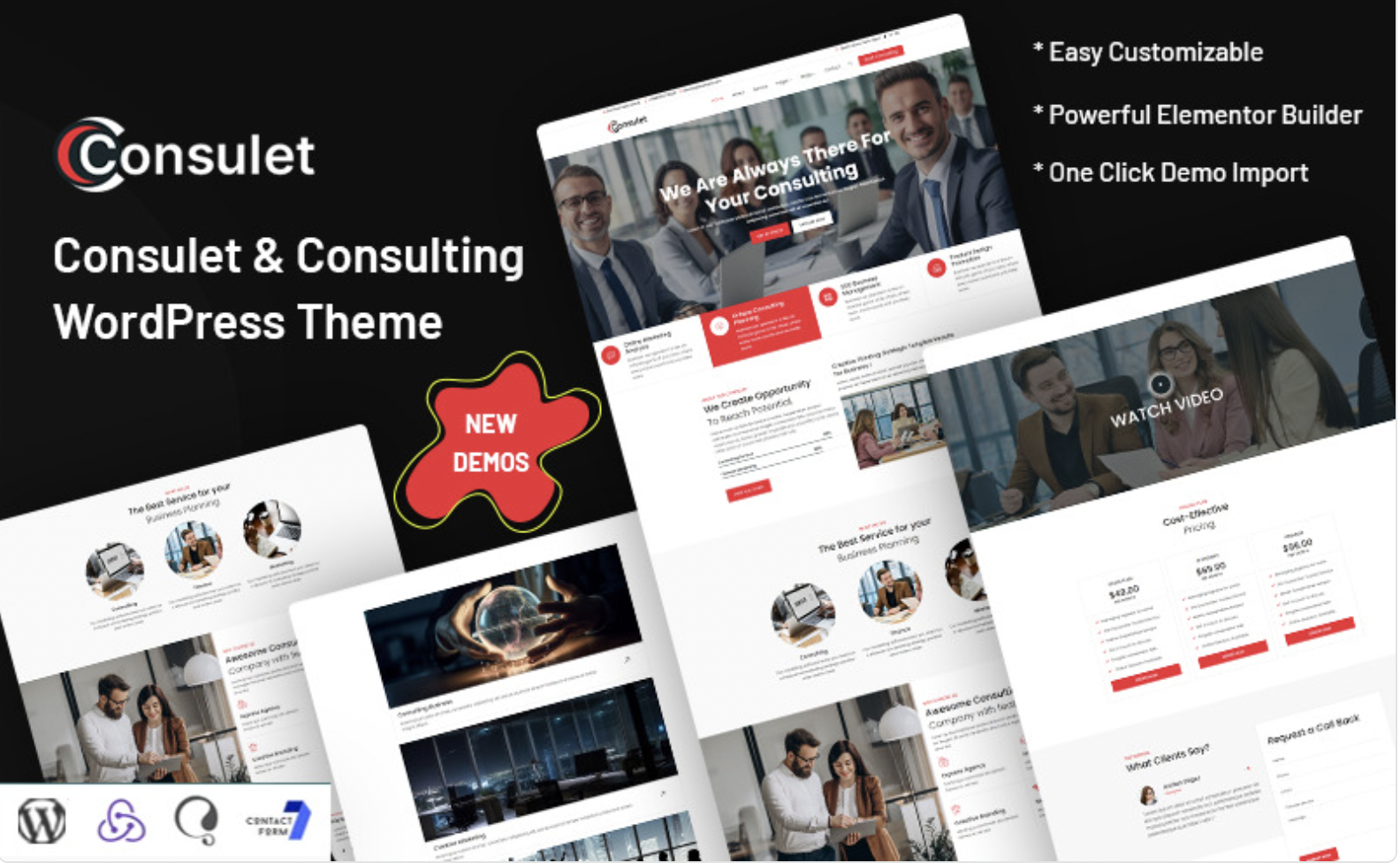 Consulet - Consulting WordPress Theme