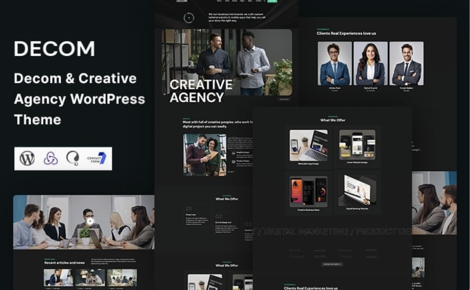 Decom - Creative Agency WordPress Theme