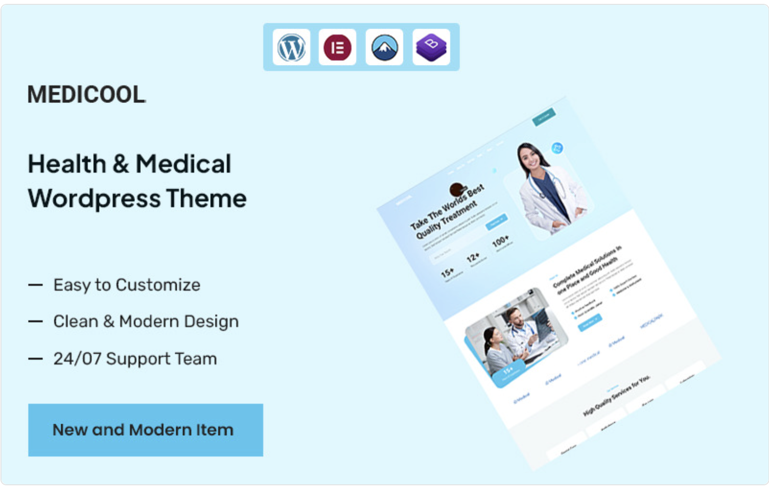 Medicool – Medical & Health WordPress Theme