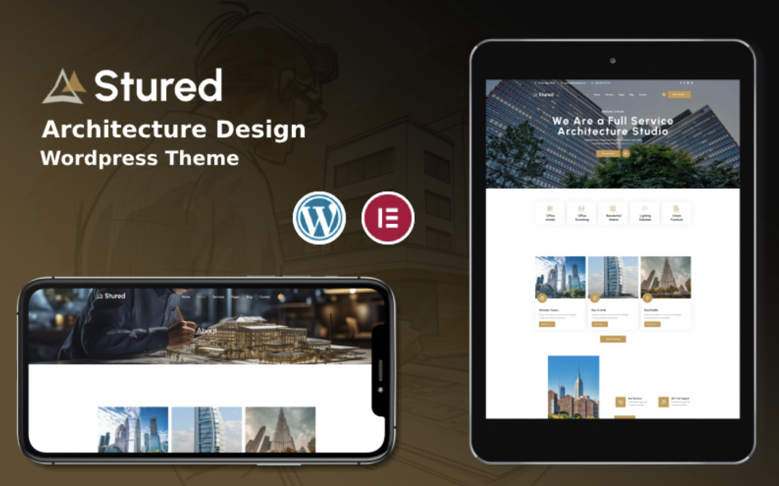 Stured - Architecture Design Wordpress Theme WordPress Theme