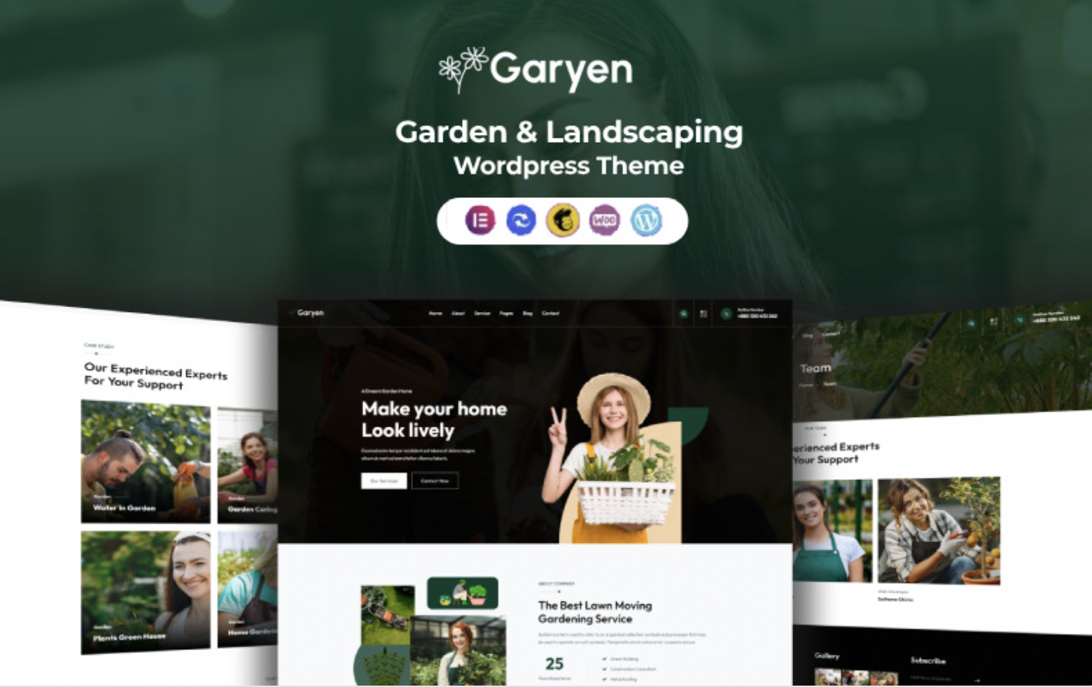 Garyen - Gardening & Landscape WordPress Theme
