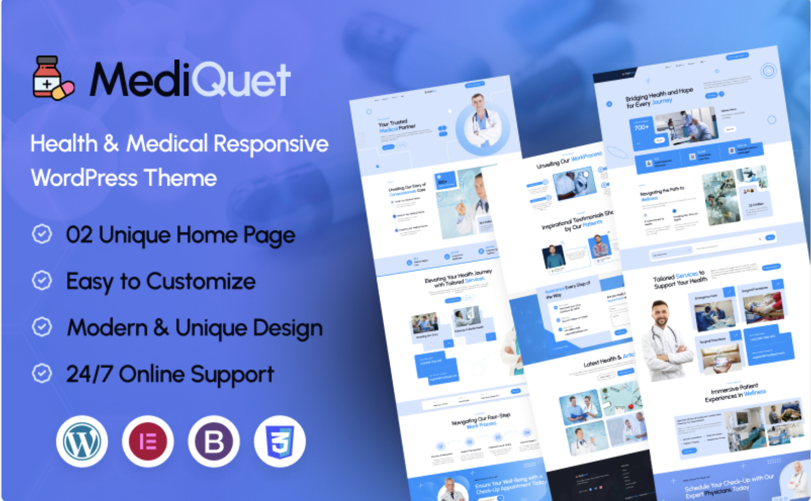 Health & Medical Responsive WordPress Theme