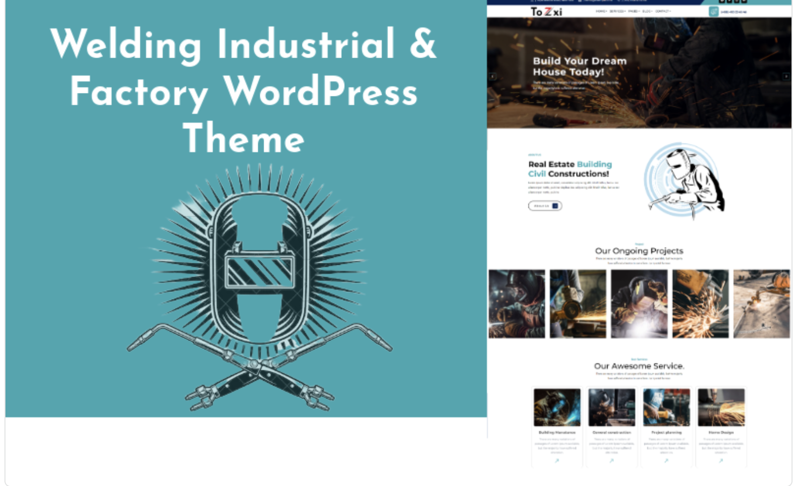 Loges - Welding Industrial & Factory WordPress Theme