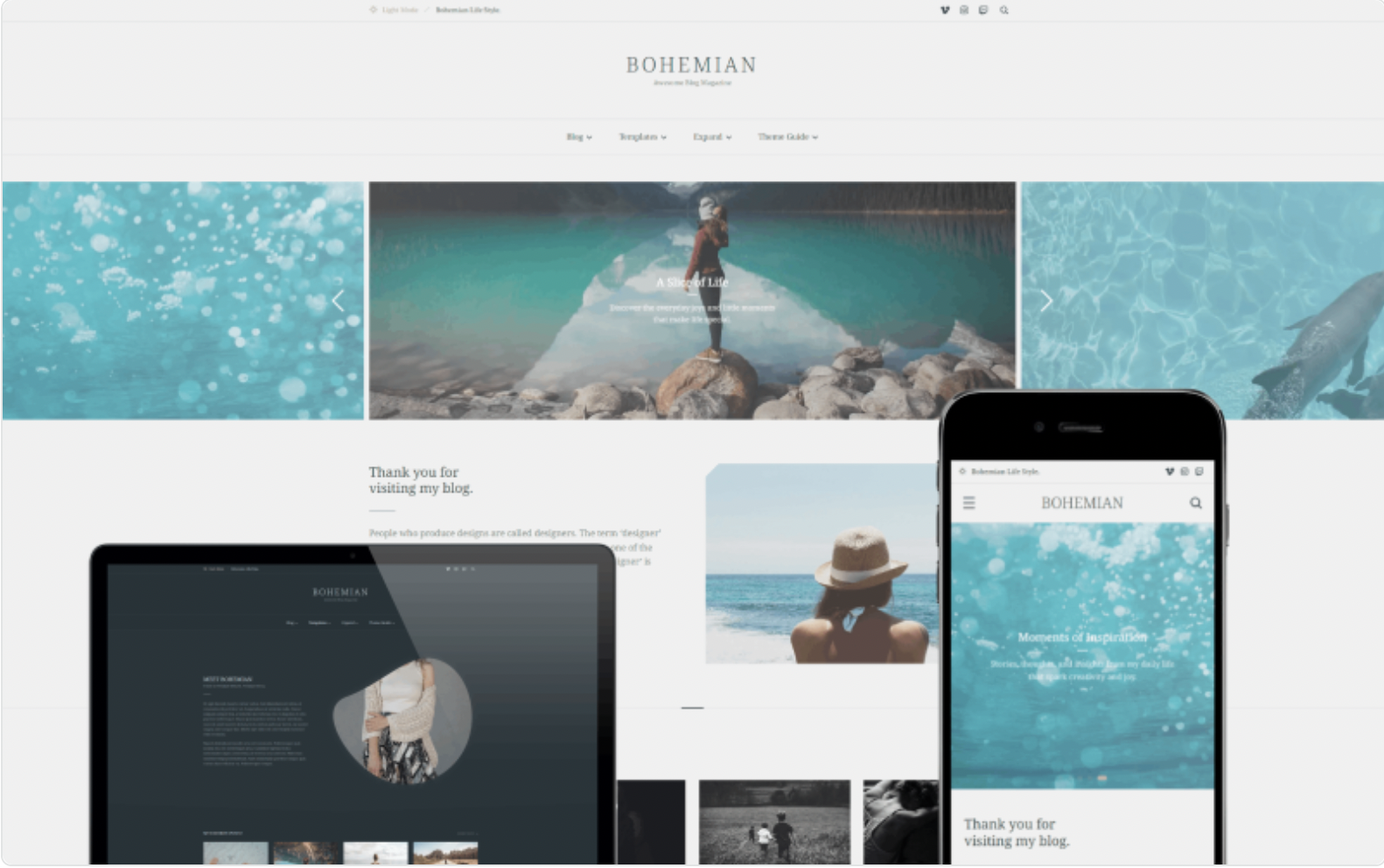 Modern Blog Theme | Hellopanda WordPress Theme