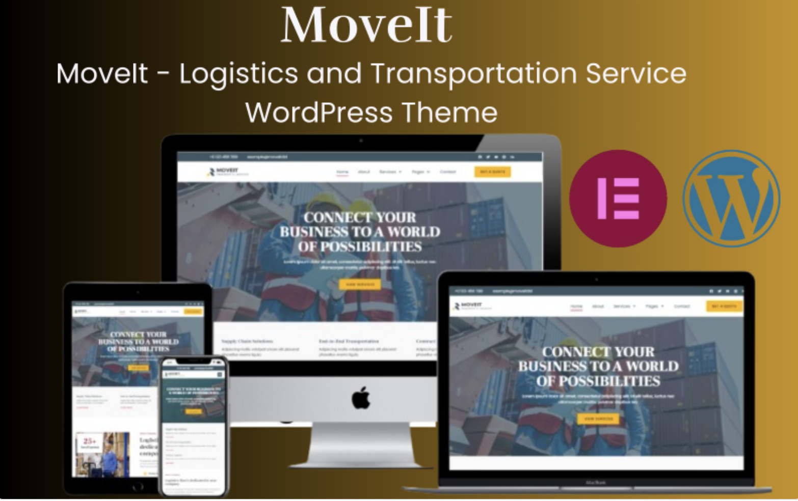MoveIt WordPress Theme free download – GPL & Pre-activated