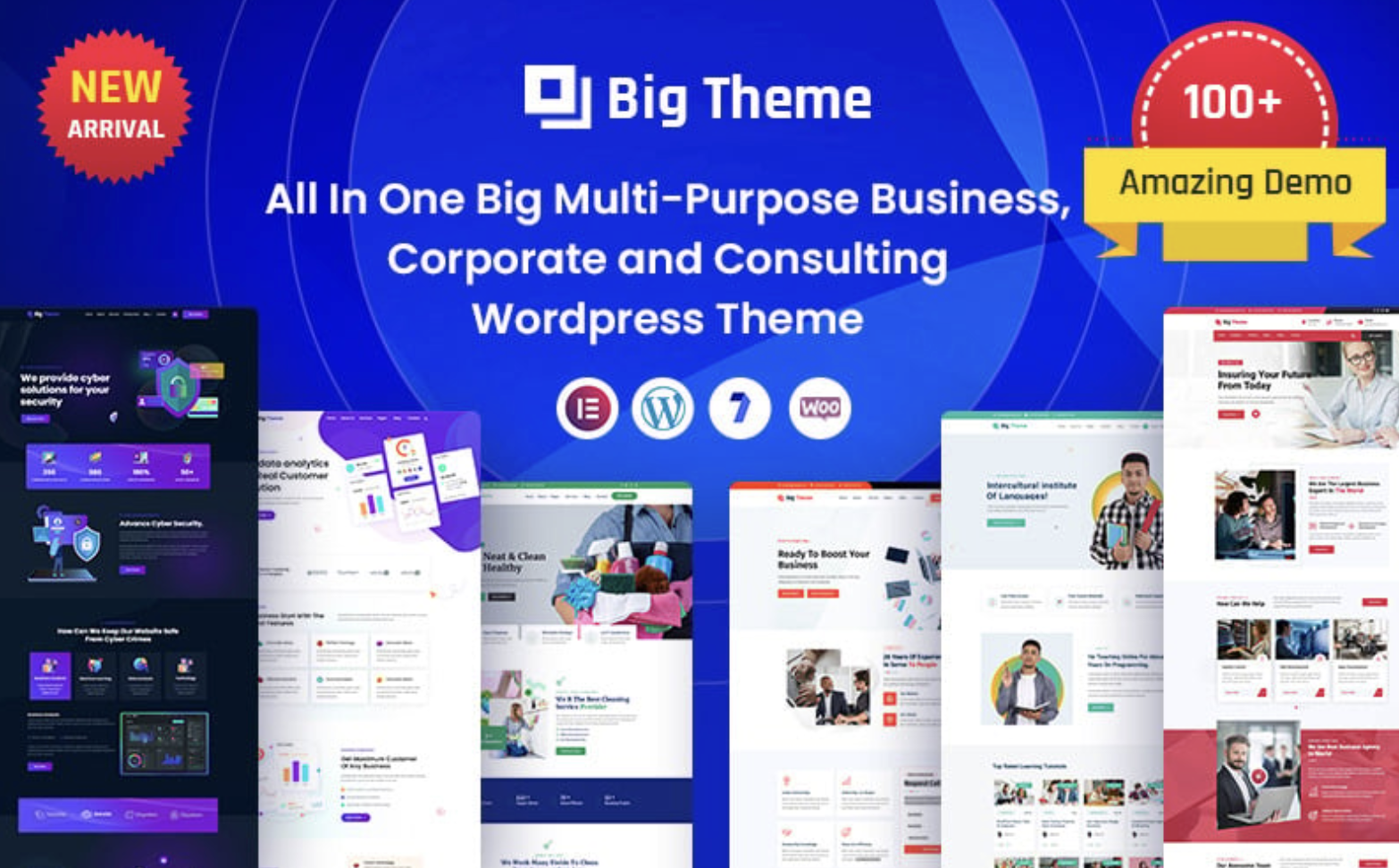 BigTheme - Business Multi-Purpose Elementor WordPress Theme