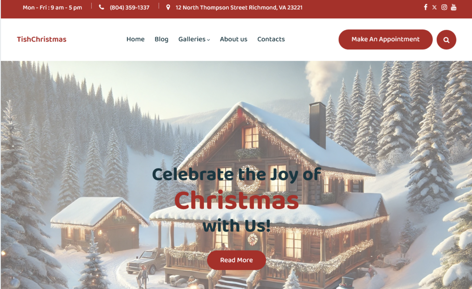 TishChristmas - Christmas WordPress Theme