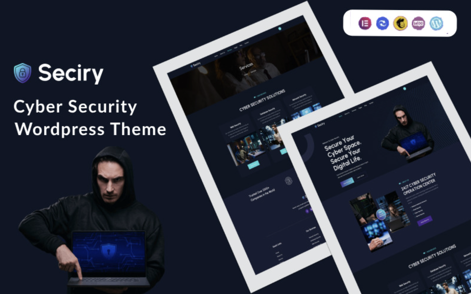 Seciry - Cyber Security & IT Management WordPress Theme