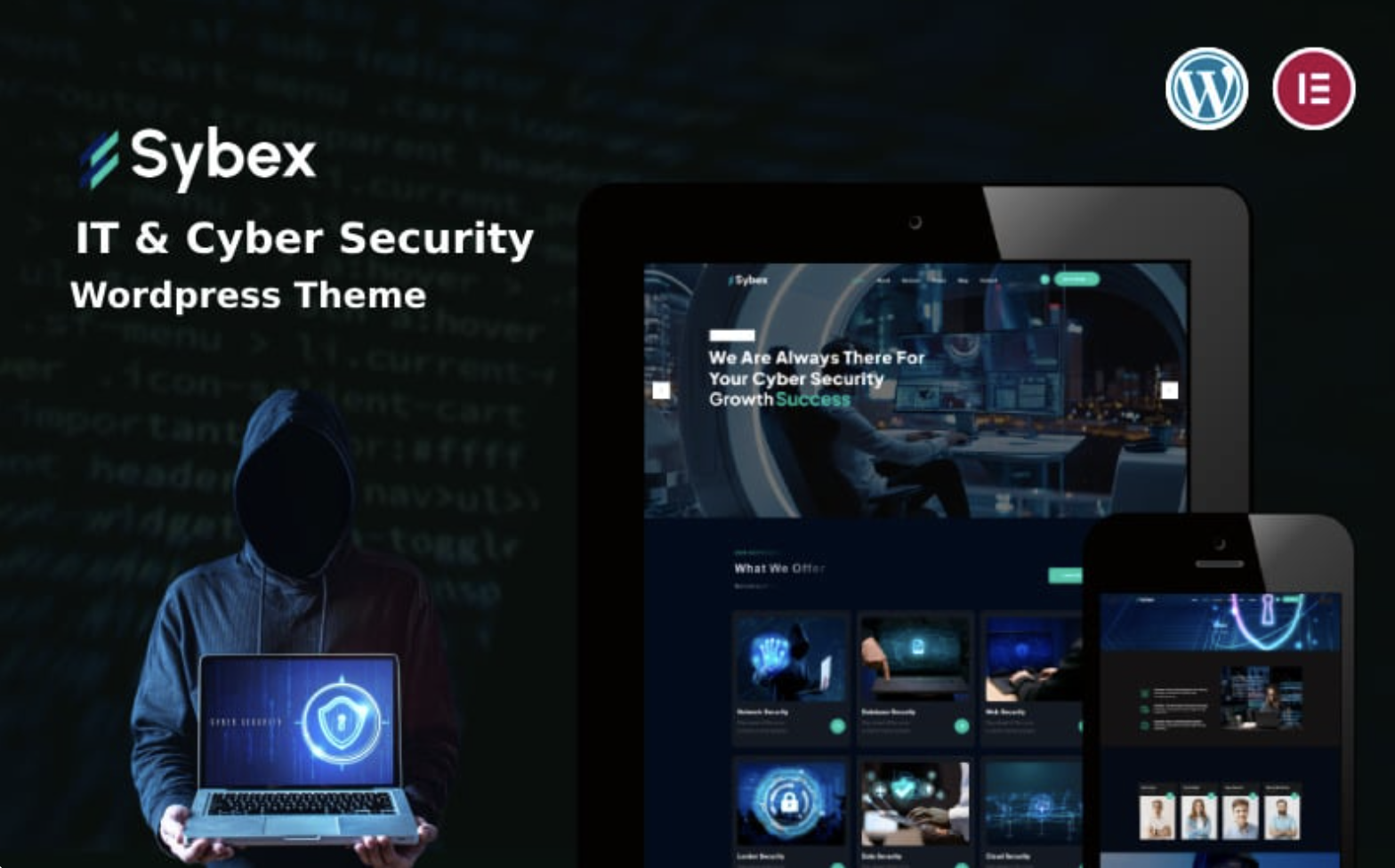 Sybex - IT & Cyber Security WordPress Theme