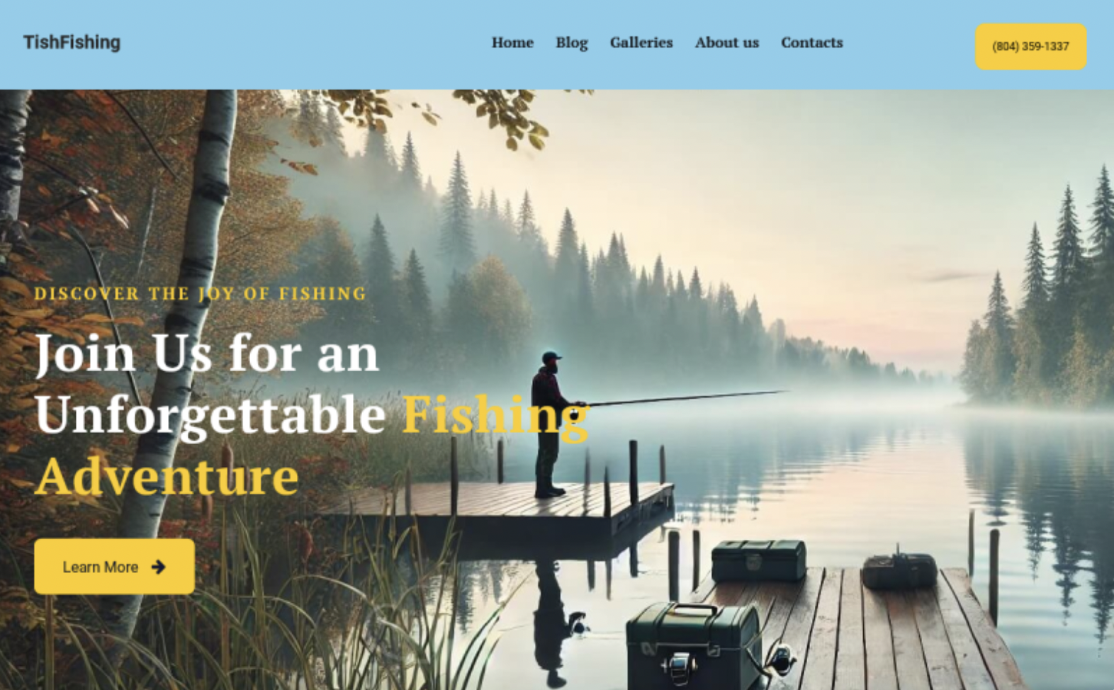 TishFishing - Fishing WordPress Theme
