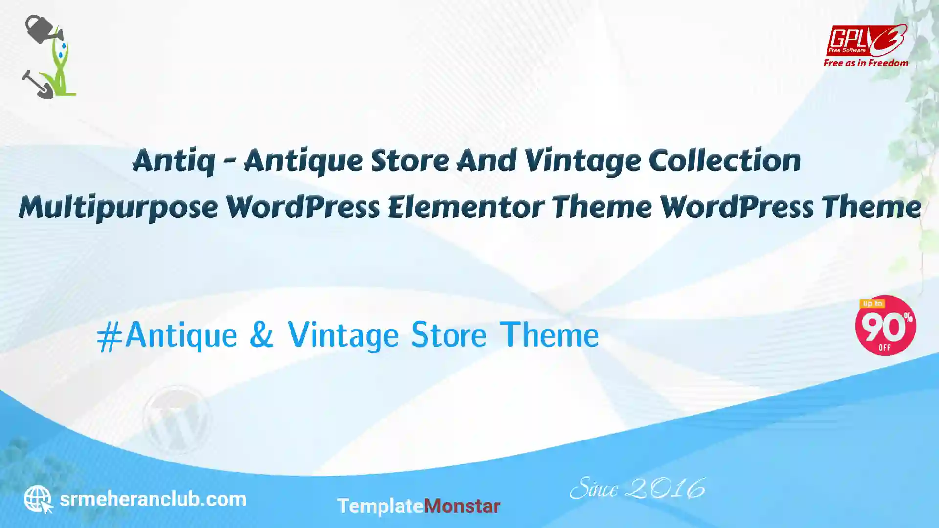 Antiq – Antique Store And Vintage Collection Multipurpose WordPress Elementor Theme WordPress Theme