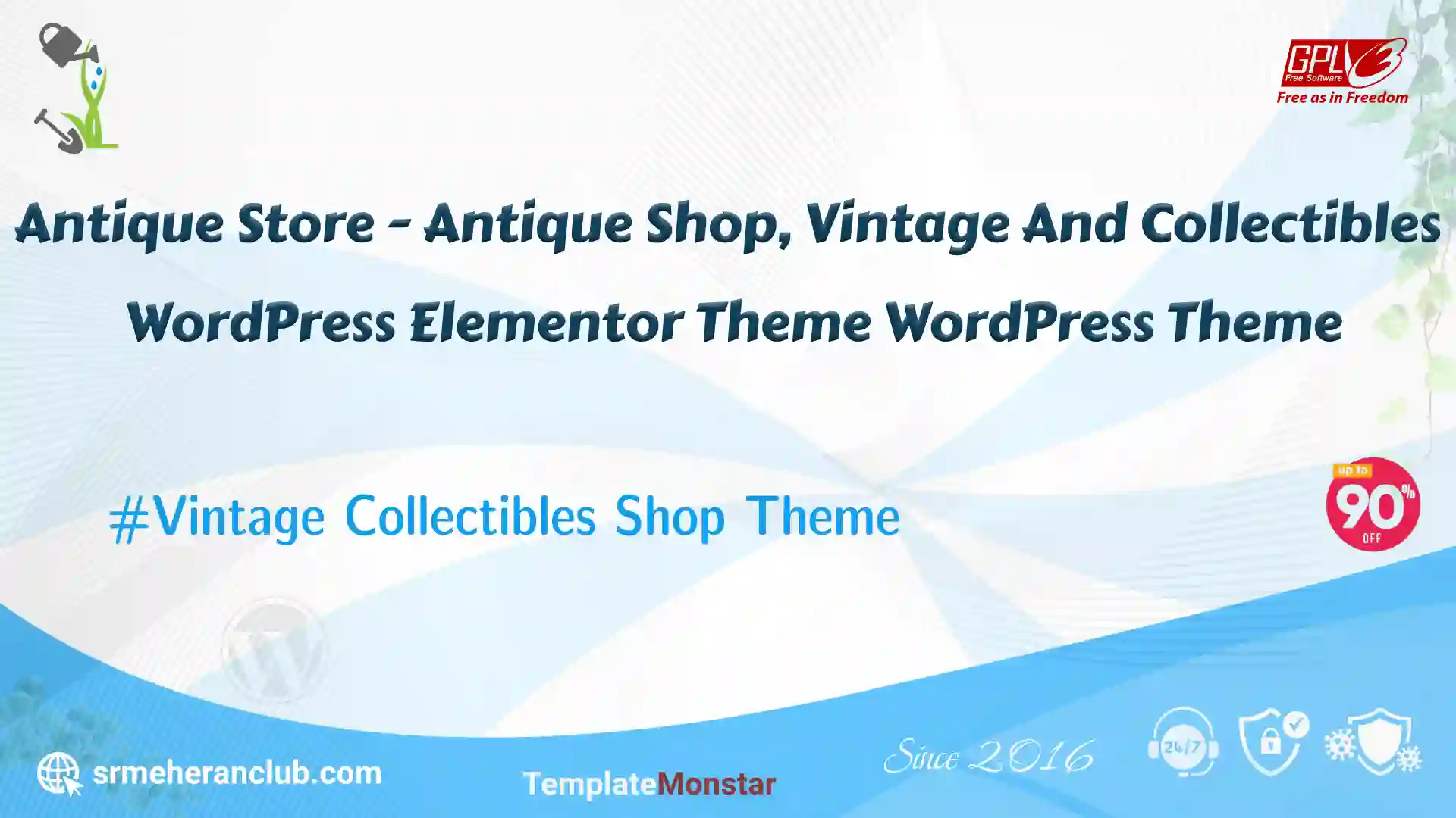 Antique Store – Antique Shop, Vintage And Collectibles WordPress Elementor Theme WordPress Theme — Theme by Templatemonster