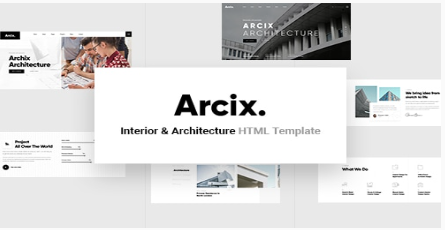 Arcix - Architecture Django Template