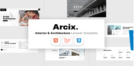 Arcix - Architecture Laravel Template