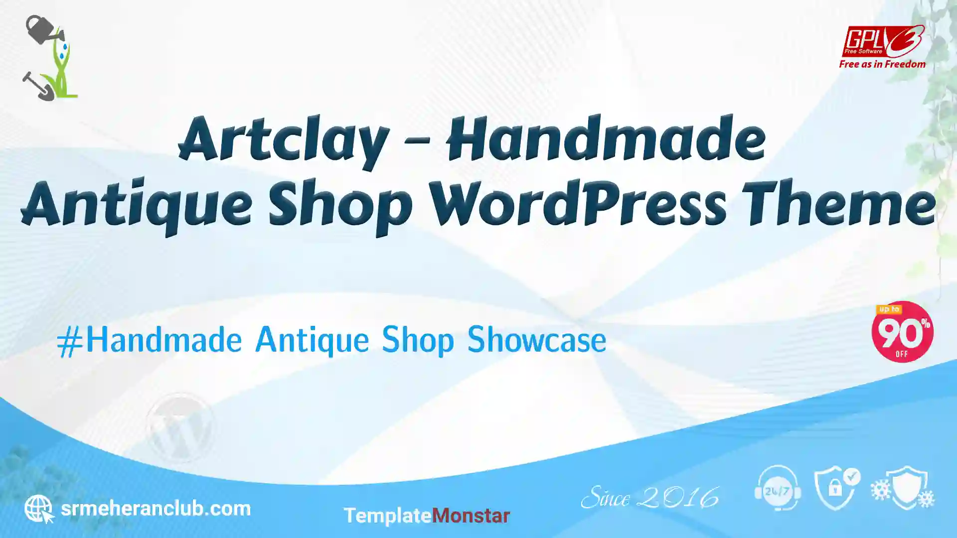 Artclay – Handmade Antique Shop WordPress Theme — Theme by Templatemonster