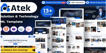 Atek - IT Solution and Technology HTML Template