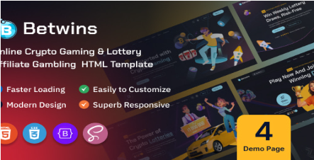 Betwins - Online Crypto Gaming & Lottery Affiliate