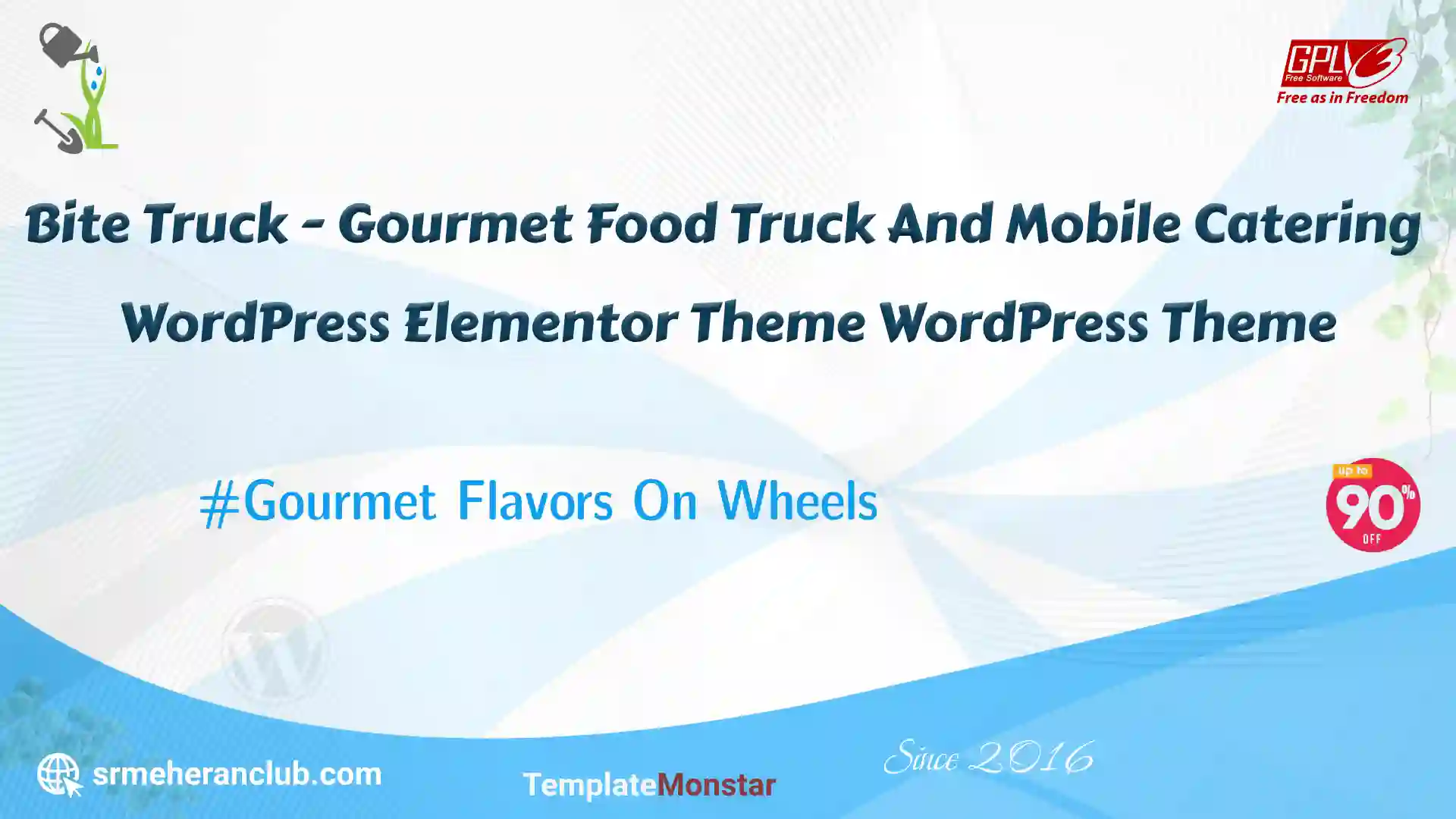 Bite Truck – Gourmet Food Truck And Mobile Catering WordPress Elementor Theme WordPress Theme — Theme by Templatemonster