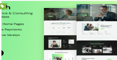 Bullish - Finance & Accounts Consulting Template