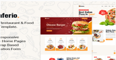 Caferio - Restaurant & Cafe HTML Template