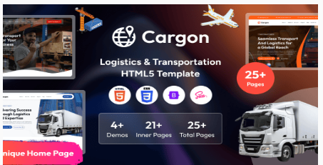 Cargon - GatsbyJS Logistics Cargo & Transportation