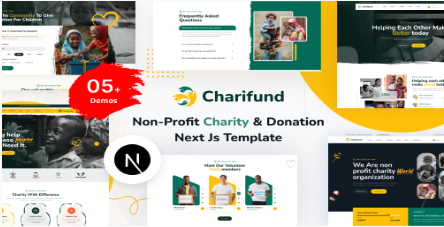 Charifund - Next JS React- Charity & Donation