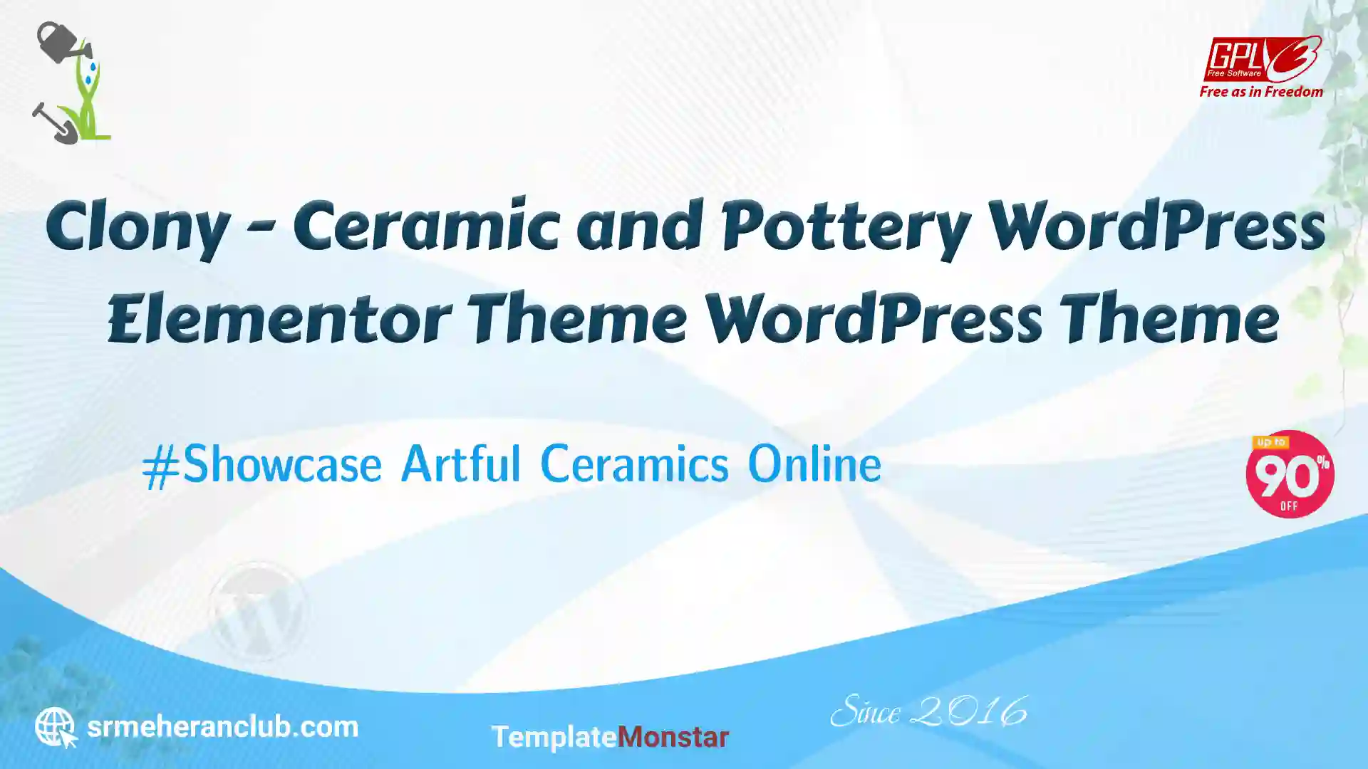 Clony – Ceramic and Pottery WordPress Elementor Theme WordPress Theme