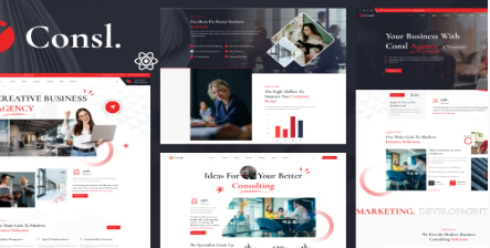 Consl - Consulting Business React Template