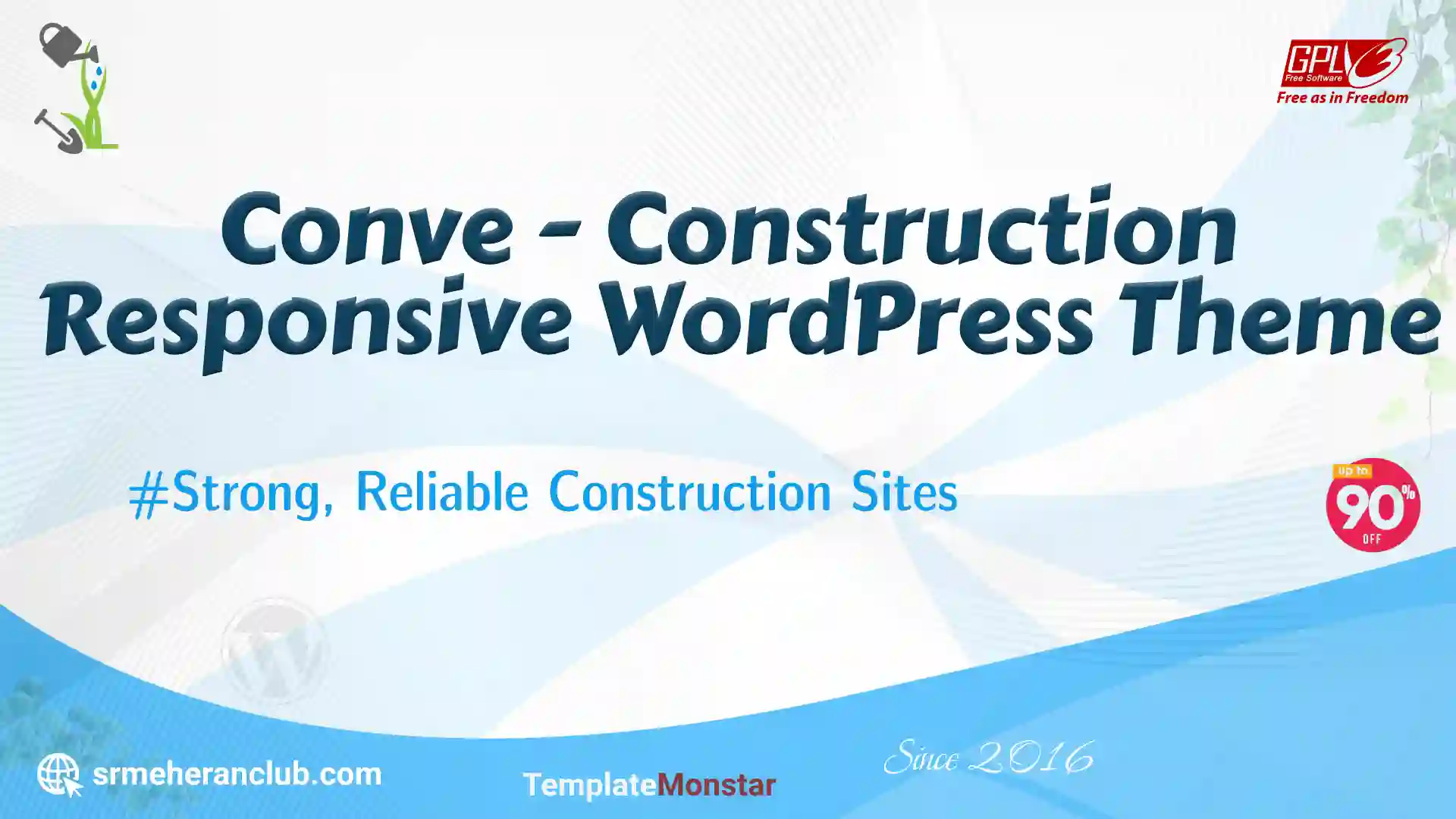 Conve – Construction Responsive WordPress Theme — Theme by Templatemonster
