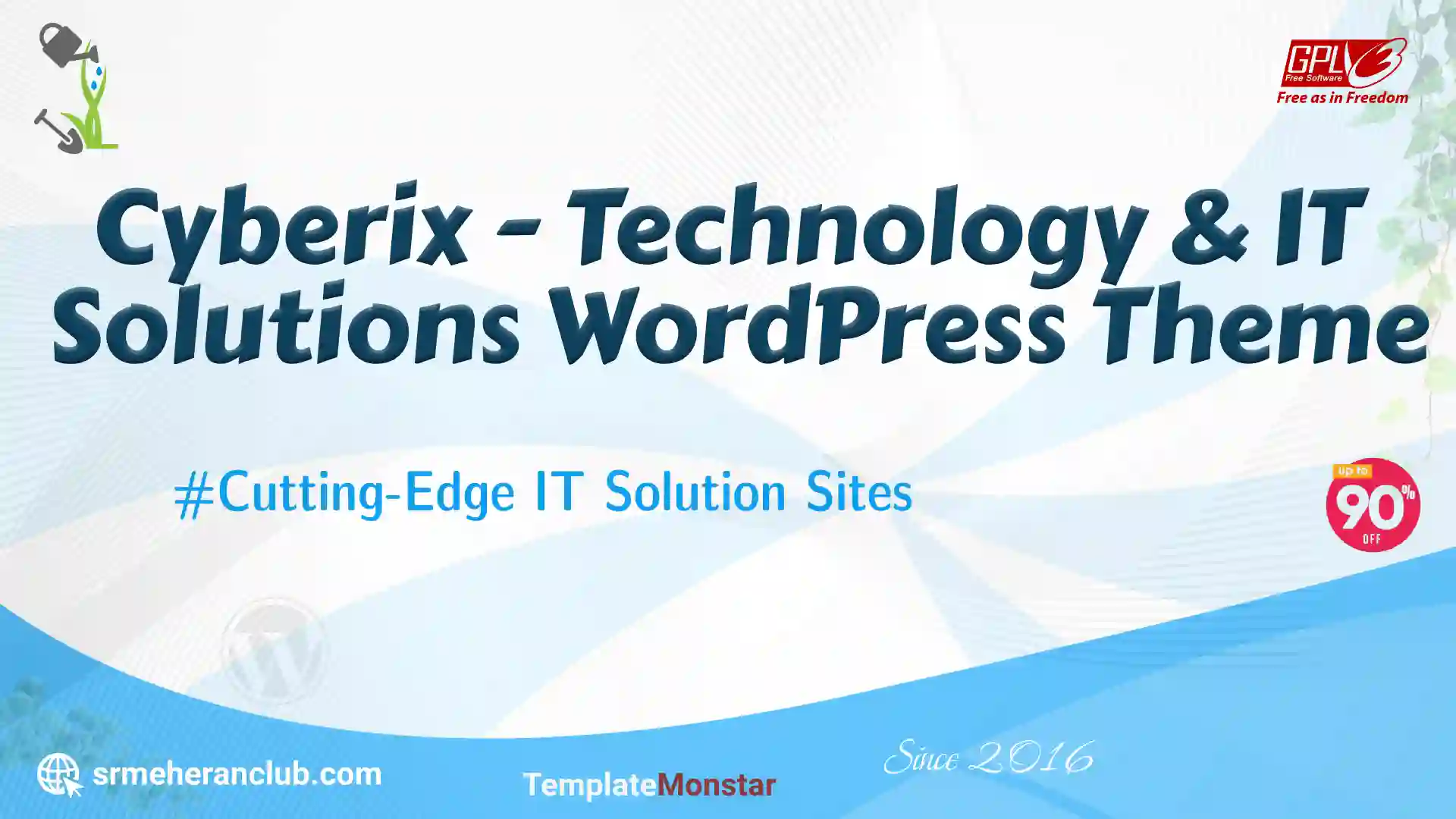 Cyberix – Technology & IT Solutions WordPress Theme — Theme by Templatemonster