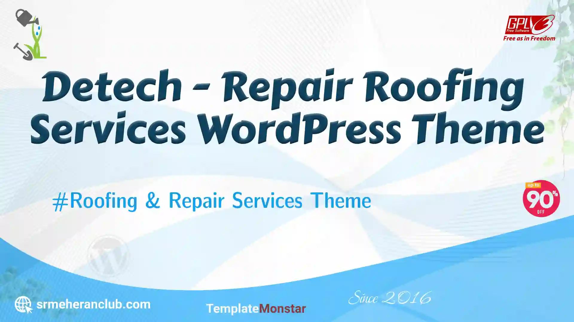 Detech – Repair Roofing Services WordPress Theme — Theme by Templatemonster