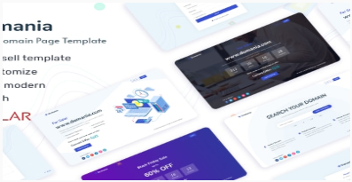Domania – Angular 18 Domain for Sale Template