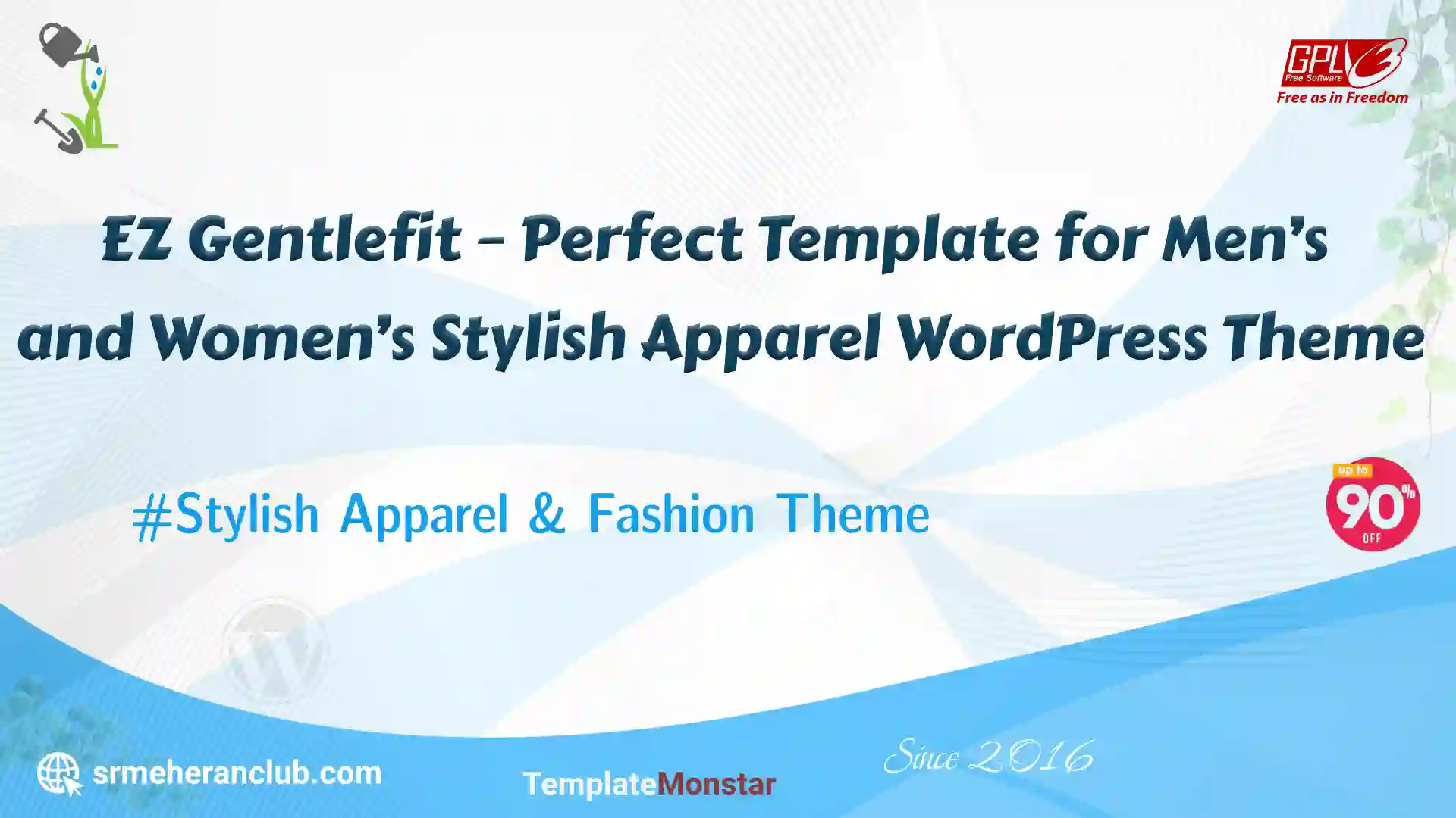 EZ Gentlefit – Perfect Template for Men’s and Women’s Stylish Apparel WordPress Theme — Theme by Templatemonster