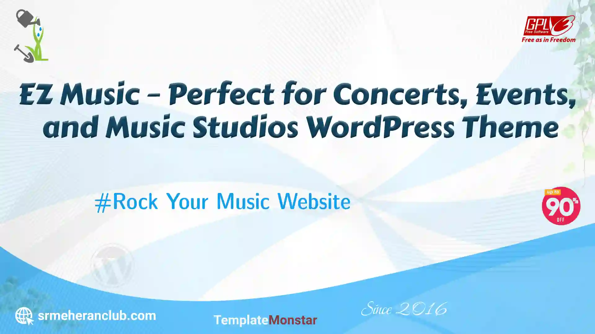 EZ Music – Perfect for Concerts, Events, and Music Studios WordPress Theme — Theme by Templatemonster