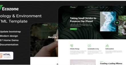 Ecozone - Ecology & Environment Template