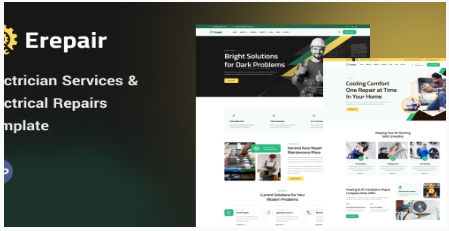 Erepair - Electrician Services PHP Template
