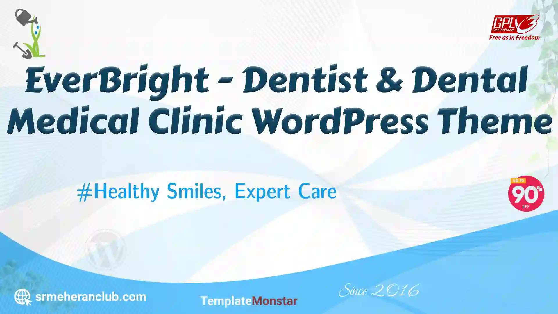 EverBright – Dentist & Dental Medical Clinic WordPress Theme — Theme by Templatemonster