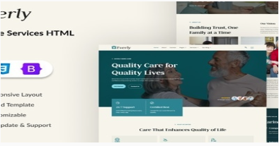 Everly - Home Care Services HTML Template