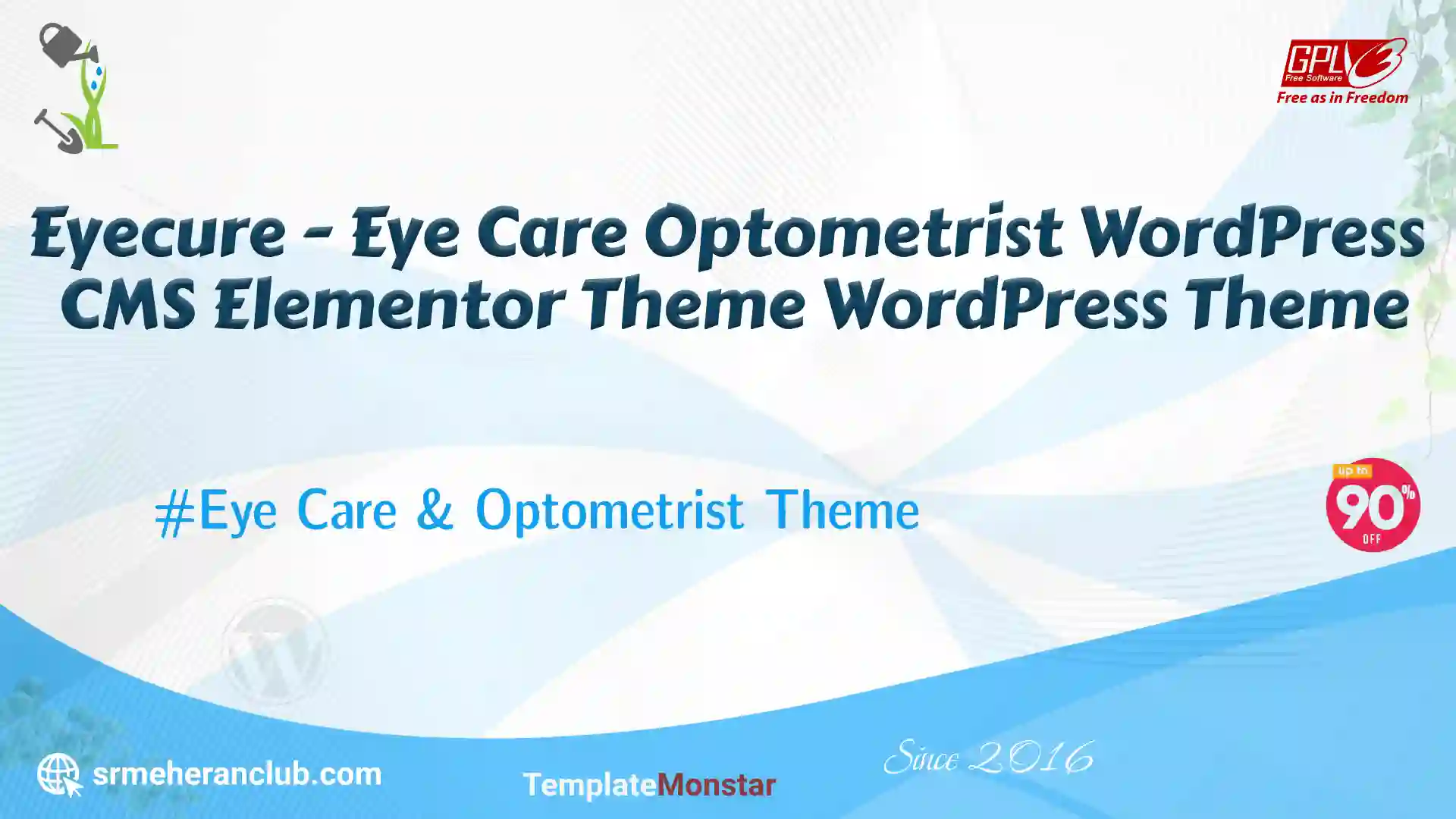Eyecure – Eye Care Optometrist WordPress CMS Elementor Theme WordPress Theme — Theme by Templatemonster